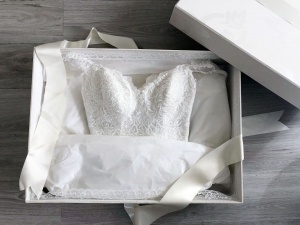 wedding dress box