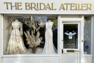 The Bridal Atelier Shop Front in Kemp Town